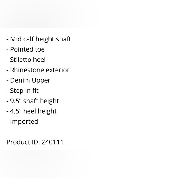 AZALEA WANG ( LEAVE IT ALL BEHIND STILETTO BOOTIE) Sold out Online!! - Picture 2 of 12